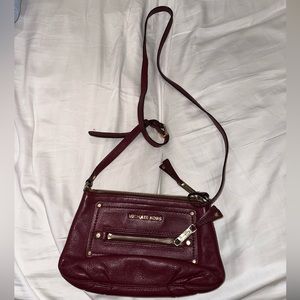 Used Michael Kors Maroon Bag